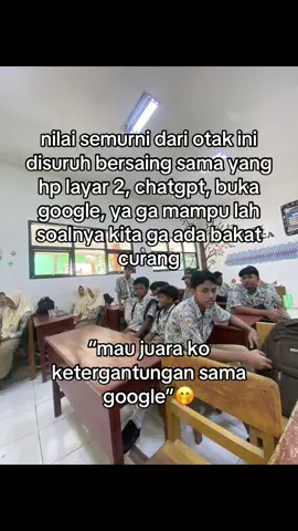 hduu konslett, kalo lawannya google mah kita jg kalah🙏🏻 ib: lwt fyp #ujian#aat#foryoupage #8A #4u 