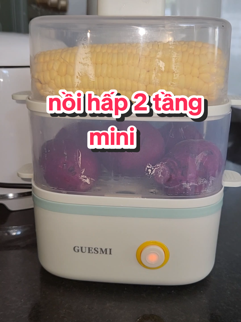 nồi hấp 2 tầng mini chưa tới 200, nồi hấp trứng #hongmophan @Món Ngon Mơ Nấu🇻🇳 