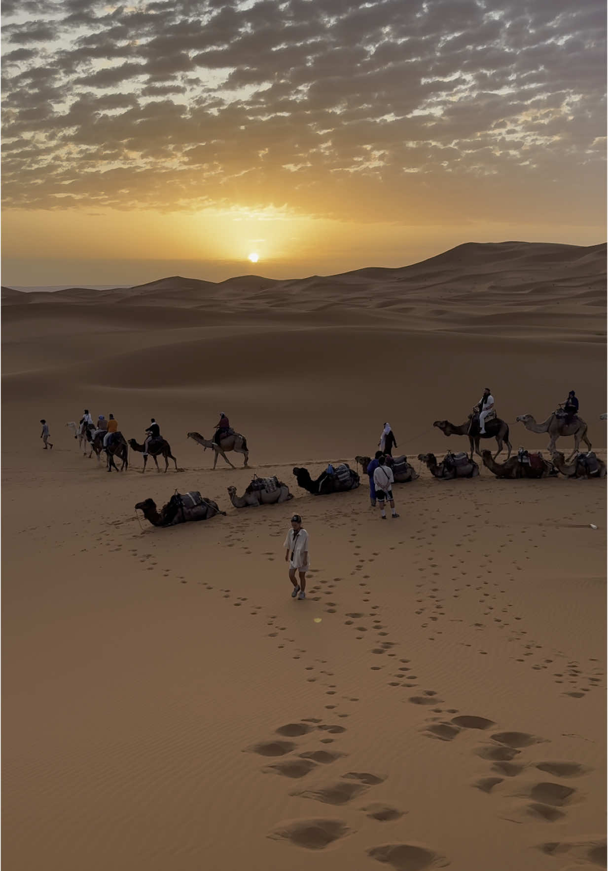 welcome to Merzouga 🐪  #merzouga #marocco #desert 