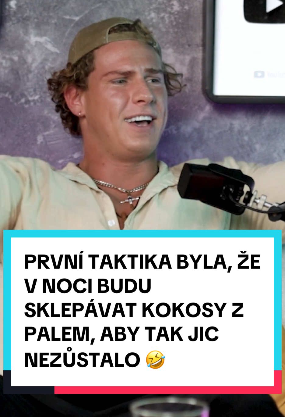 PRVNÍ TAKTIKA BYLA, ŽE V NOCI BUDU SKLEPÁVAT KOKOSY Z PALEM, ABY TAK JIC NEZŮSTALO 🤣 celá epizoda na Hype-Cast YouTube!