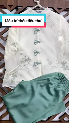 Mẫu tơ thêu tiểu thư #phapphucdichua #phapphucdep #dolamdichuanu #mauphapphucđep #CapCut #xuhuong  @xuongmaythuylinh66 