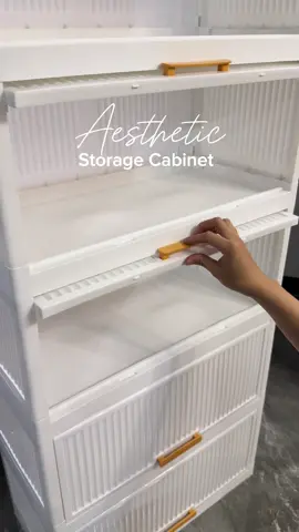 Grabe ang mura lang pala nito mga beh! Di mo na kailangan gumastos ng mahal para magkaron ng aesthetic cabinet😌 #cabinet #foldablecabinet #organizer #cabinetorganizer #fyp #householditems #householditems 