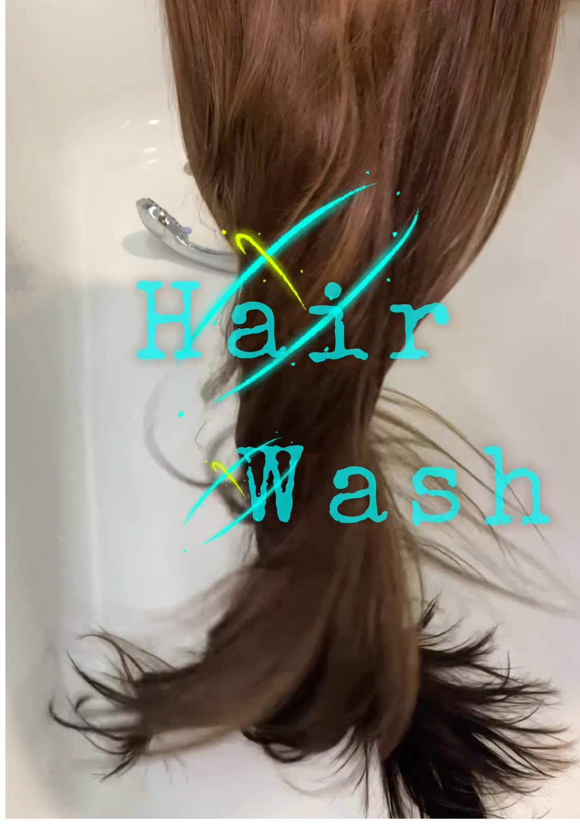 My hair wash day 🛁 #hairtok #hairwash #hairwashday #haircareroutine #haircare #hair #hairwashroutine #longhair 