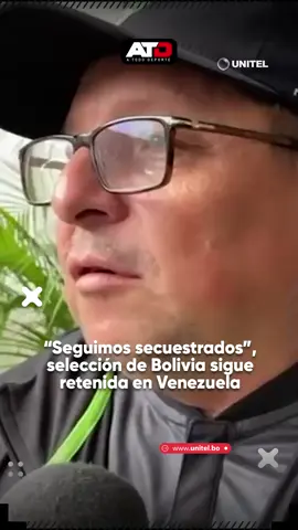 La selección de Bolivia lleva más de 12 horas sin poder retornar al país, ahora se aprobó un nuevo plan de vuelo que la dirigencia espera que las autoridades venezolanas cumplan #Unitel #Deportes #ATD #Bolivia #Venezuela