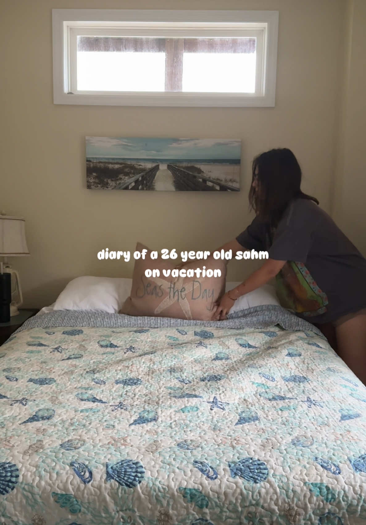 vacation vlog 🌊☀️👙#beachvlog #momvlog #morninginmylife #microcreator #northcarolina #topsailisland #eastcoastsummer #creatorsearchinsights 