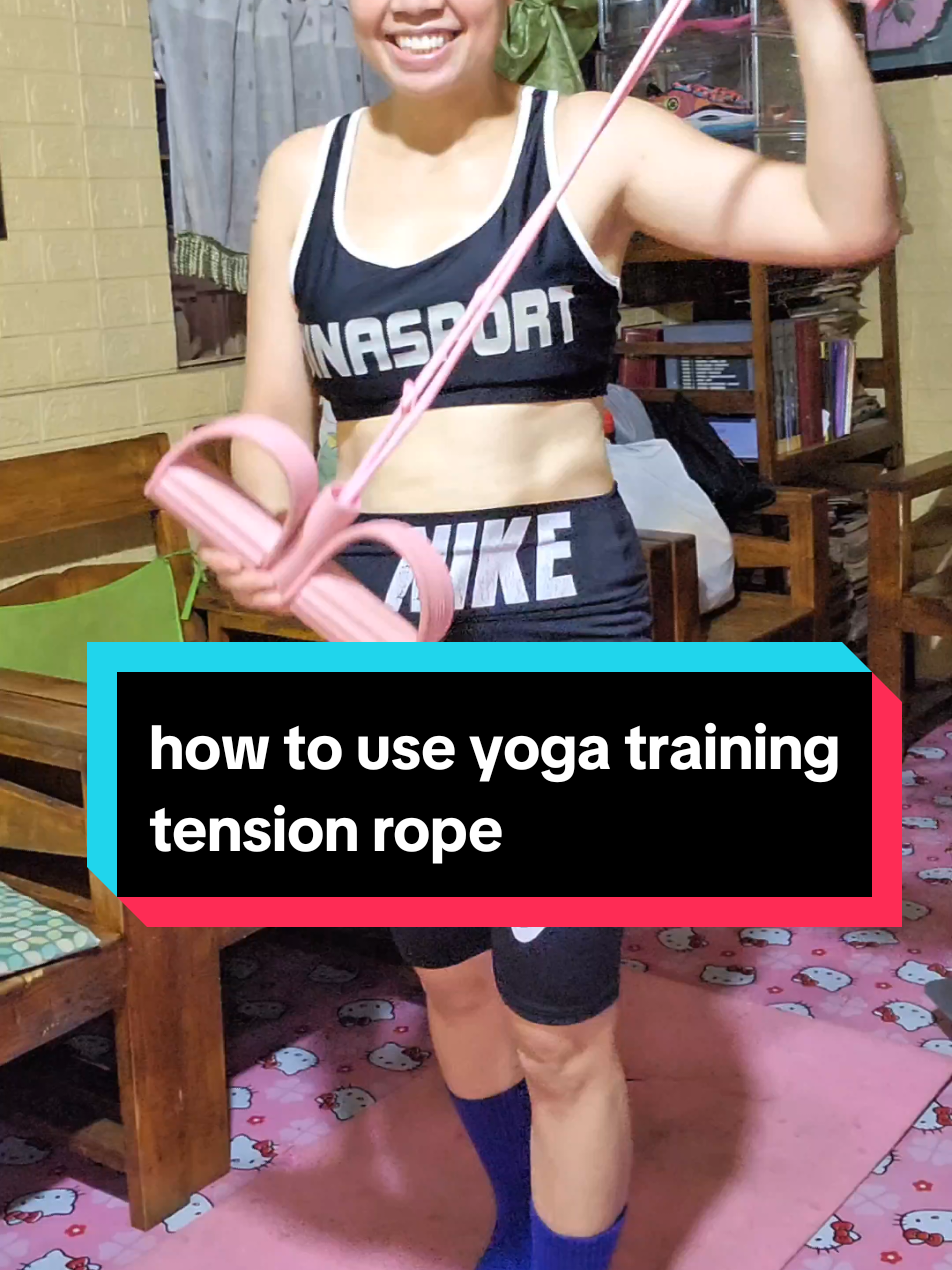 yoga training tension rope shop #workoutroutine #routaine #TikTokFitness #yoga training rope #Fitness #flatbellyworkout 