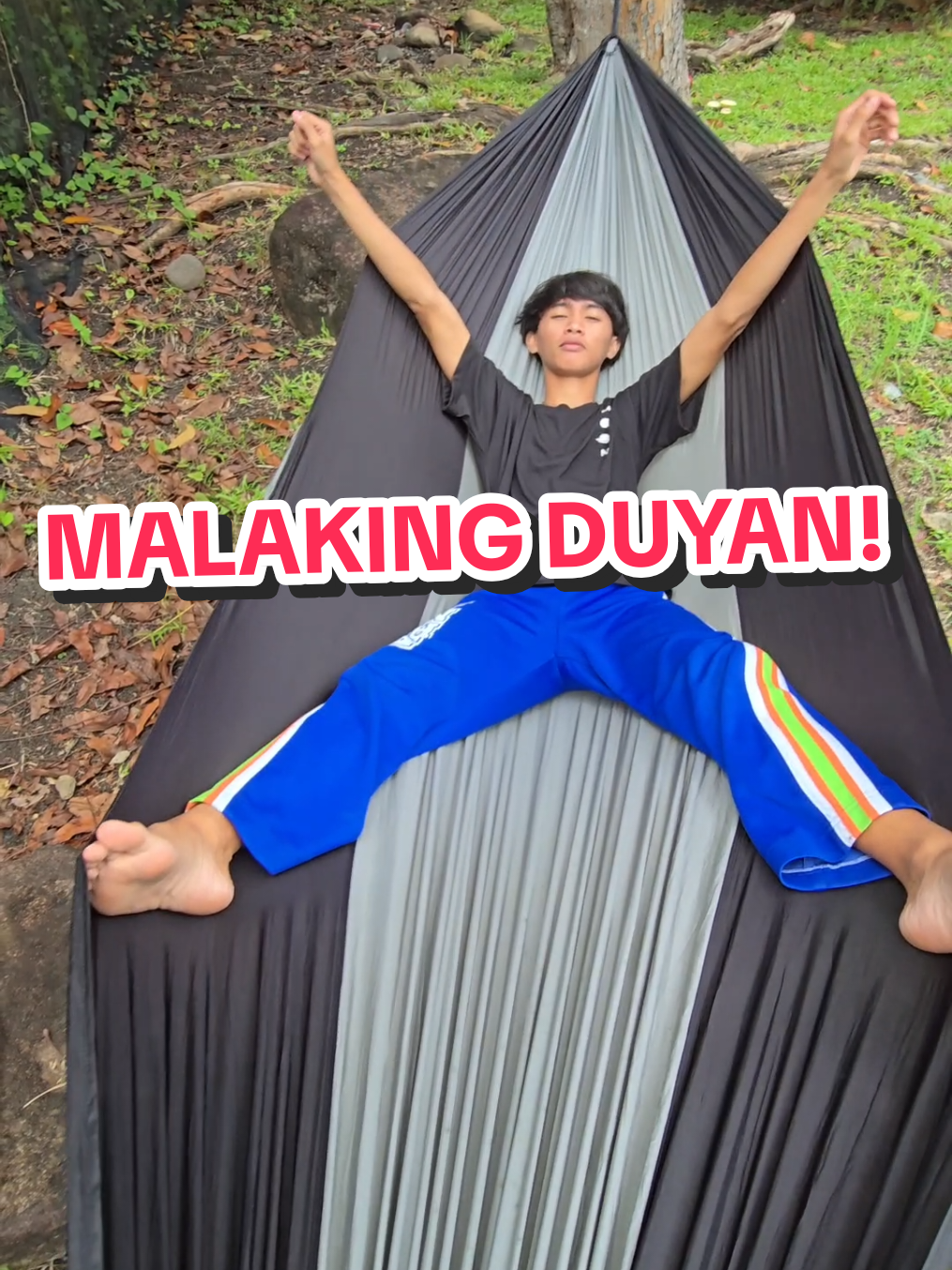 Malaking duyan! tara mag nature na! #hammock  #duyan  #hammocktime  #hammocks 