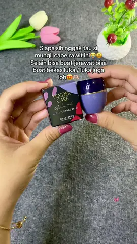 Kecil” cabe rawit🤭😍❤️ #tendercare #oriflame #oriflame_products #tendercareoriflame #luka #bekasluka #jerawat #fypシ゚ #fyp 