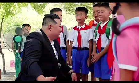 Children's big friend#dprk #northkorea #kimjongun 