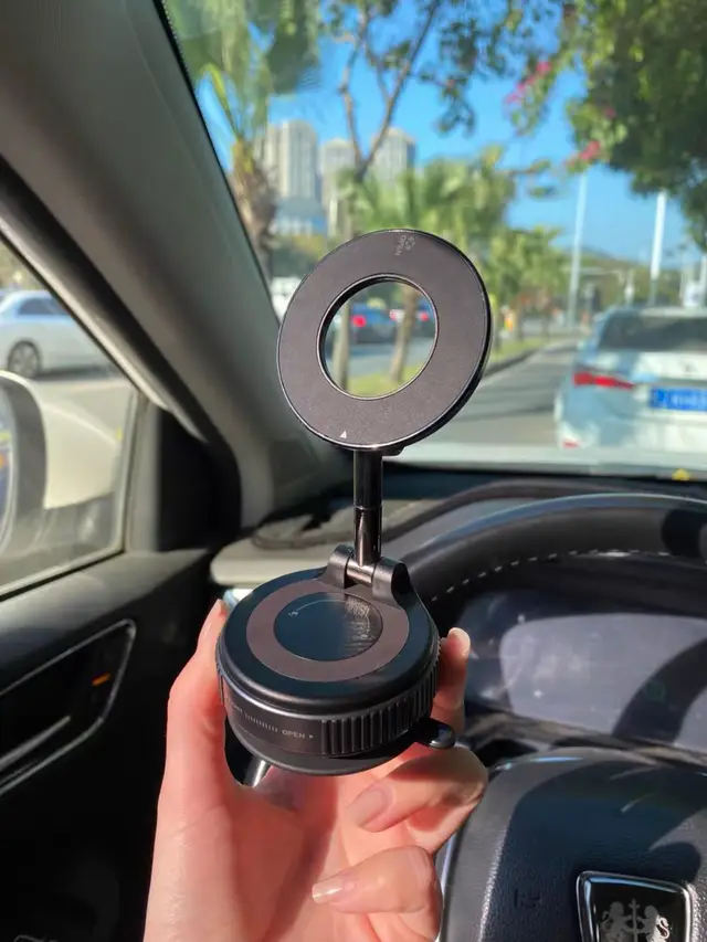 🚗 My Car Phone Mount Upgrade Story | Finally Found the Perfect Navigation Companion! I used to struggle with flimsy phone holders that wobbled nonstop—my phone almost flew off on the expressway once! 😱 Then I discovered this 2025 Magnetic Car Mount, and it’s been a game-changer! ✔ Super Strong Magnet: Stays rock-solid even on bumpy roads ✔ 360° Rotation: Switch between landscape navigation & portrait videos effortlessly ✔ 1-Second Installation: No dashboard damage, leaves zero residue ✔ MagSafe Compatible: Charges my iPhone while navigating No more distracted driving from adjusting my phone! Even my picky husband (a seasoned driver) approves. Plus, its anti-slip grip handles Singapore’s rainy weather perfectly 🌧 A must-have for drivers! What mount are you using? 👇 #SGDrivers #CarEssentials #MustHaveGadgets #TikTokMadeMeBuyIt #TechFindsSG
