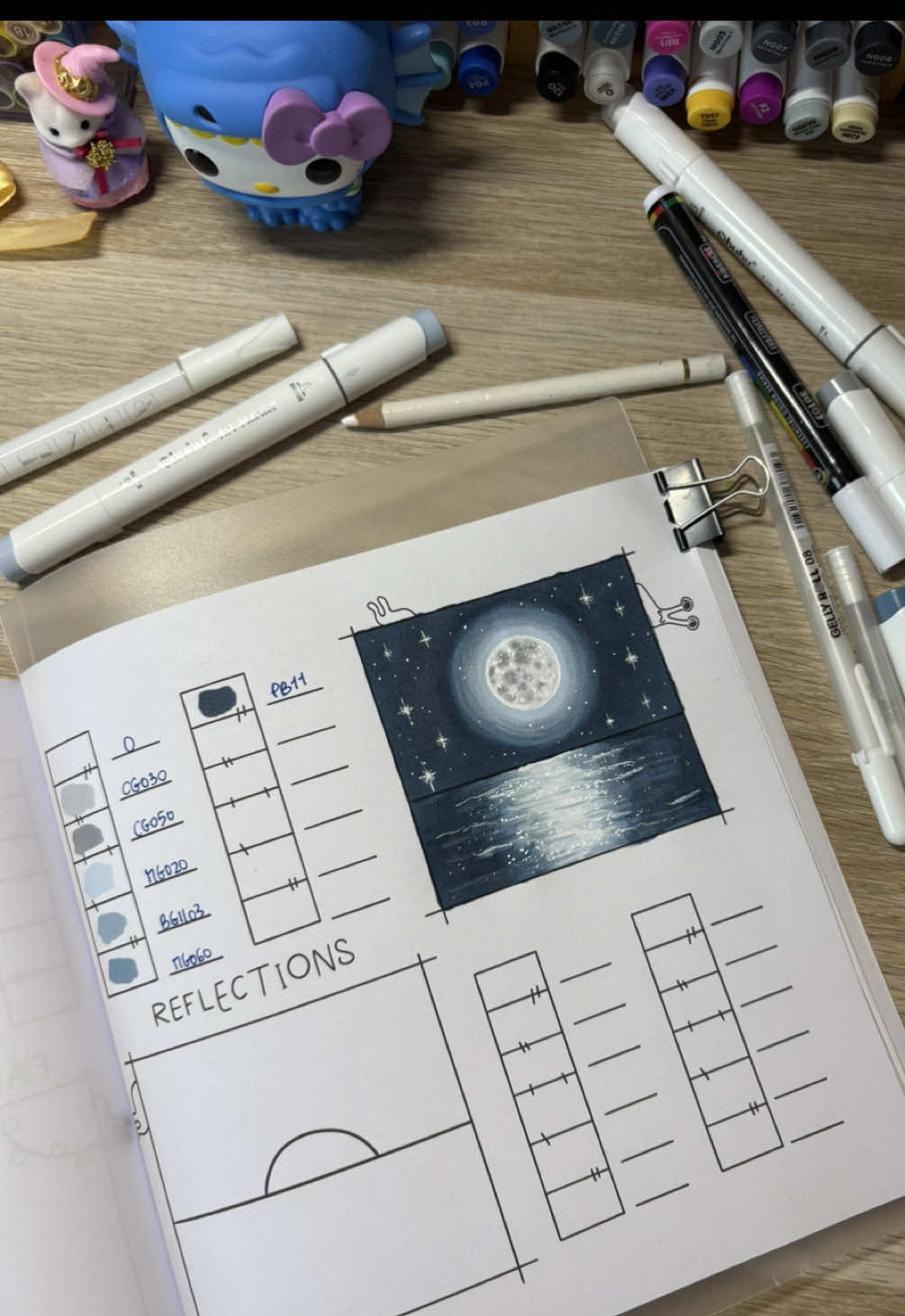 Little tutorial of how I color the full moon with Ohuhu markers! 🌕🦋💤 I hope this helps 🫶🏻 @Suzie Slug🐌🍄 coloring book for all your tutorials 🖍️ #coloringbook #coloringtherapy #coloring #coloringtutorial #ohuhututorial #ohuhumarkers 