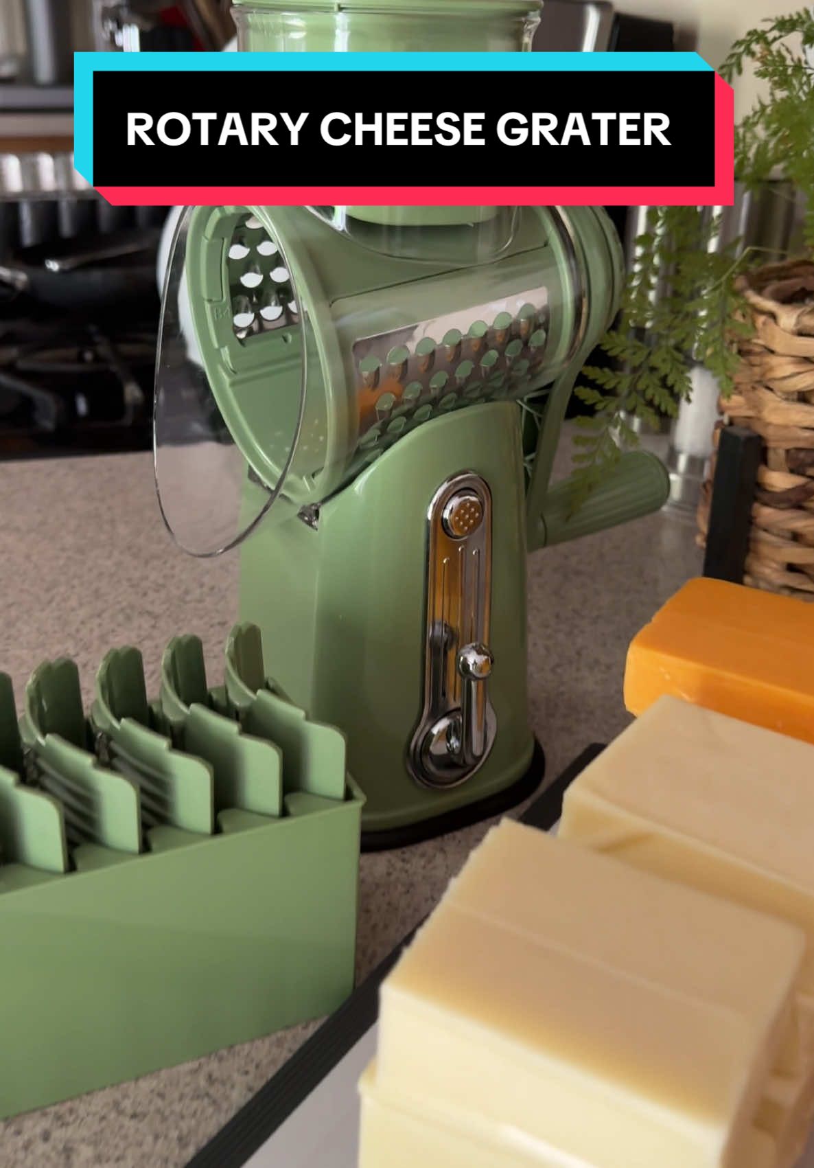 Mac-n-cheese must-have! #cheesegrater #rotarycheesegrater #susteas #macncheese #tiktokshopcreatorpicks #tiktokshopmemorialday #springtok #shopwomenowned #homespringglowup #tiktokshopunboxing #homerefresh #spotlightfinds #ifyouknowyouknow  #tiktokshopsummerturnup #dealsforyoudays #treasurefinds #summervibes #tiktokshopcreatorpicks 