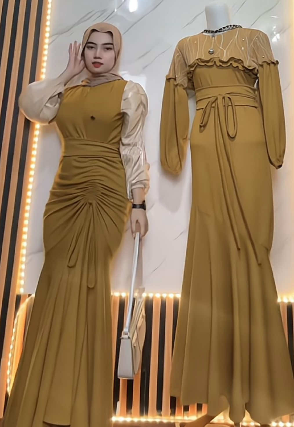 Gakk Nyangkaa Sihh Harganyaa Cumaaa Seginiiii 😭😭 #yumnadress #dress #dressknit #bahanadem #OOTD #ootdfashion 