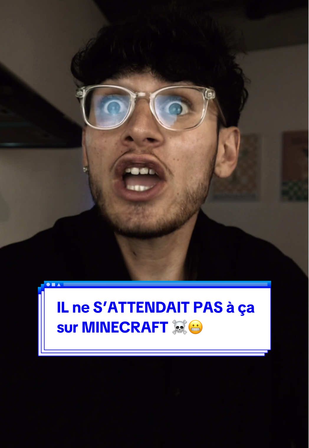 IL ne S’ATTENDAIT PAS à ça sur MINECRAFT ☠️😬#pourtoi #funny #foryoupage #fyp #drole #humour 