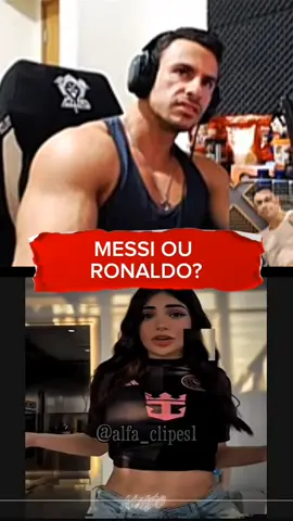 Messi ou Ronaldo? 🫣 #superxandao #react #messi #cr7cristianoronaldo 