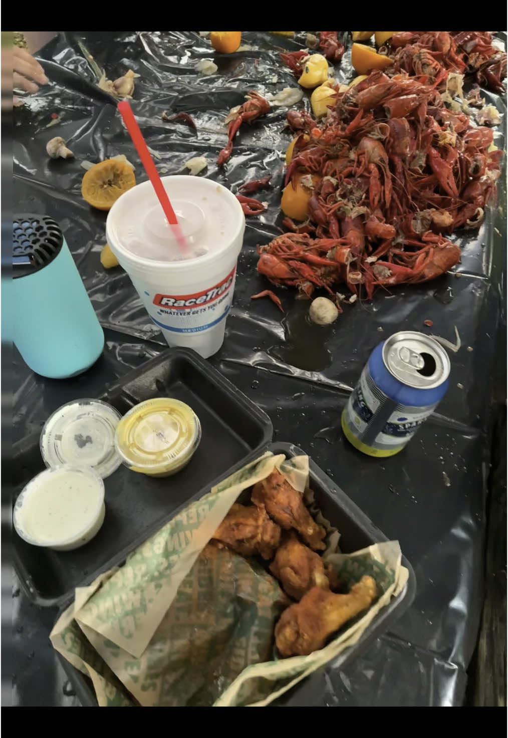 I’m just happy to be here! #fyp #explore #crawfishboil #neworleans 