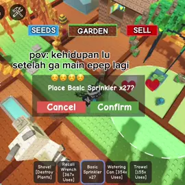 tenang bngt jir minus nya emosi gr gr buah ke ambil 🗿 #growagarden🥒🌶🍅 #robloxfyp 