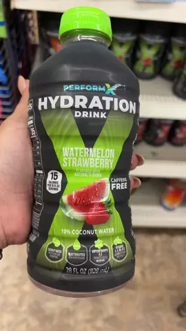 found this New hydration drink@@Dollar Tree##Hydration##Drink##Performx##Watermelon##Strawberry##DollarTree##DollarTreeFind##Shopping ##New