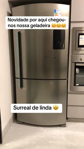 Geladeira Brastemp veio com tudo! #brastemp #geladeira #forpage #geladeiramaravilhosa