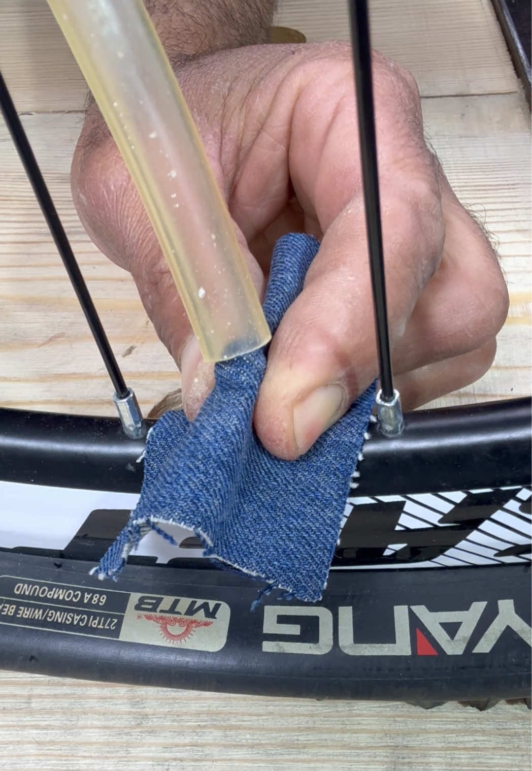 This Hose and Tire Trick Will Come in Handy #bike #tips #tricks