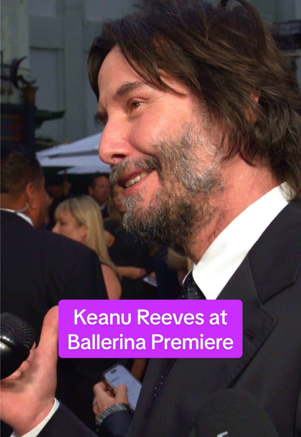 Every moment with Keanu is special 🫶 Catch him back in action in @Ballerina Movie, now playing at #DolbyCinema. @Lionsgate #Dolby #KeanuReeves #JohnWick #NewMovie #FilmTok #Premiere 