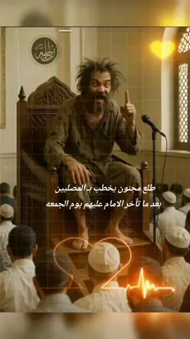 #طلع مجنون يخطب بـ المصليين#خواطر #typ 