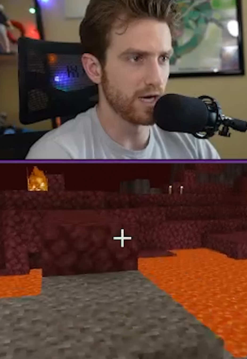 Follow on the purple site. Links in the bio  #Minecraft #streamer #streaming #funny #trending #fyp 