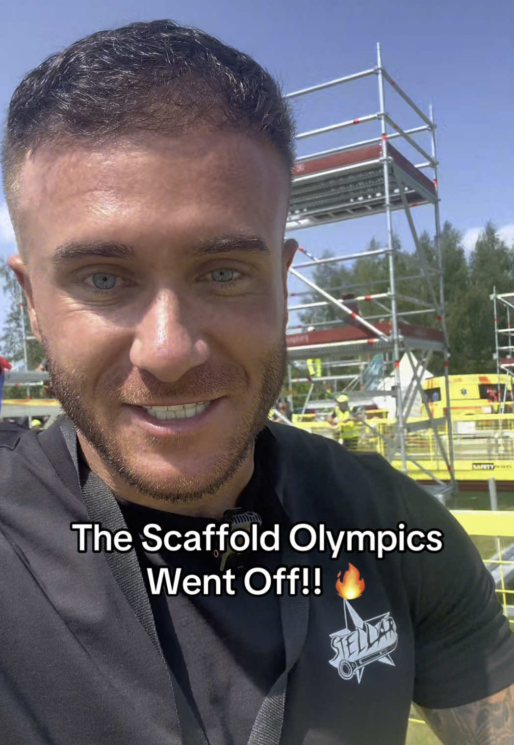 We need to take an army out there next year. 👀🔥  @ScaffChamp powered by Layher  #Stellar #Scaffolding #Scaffchamp #ScaffOlympics #Chaos #20Teams #1Winner