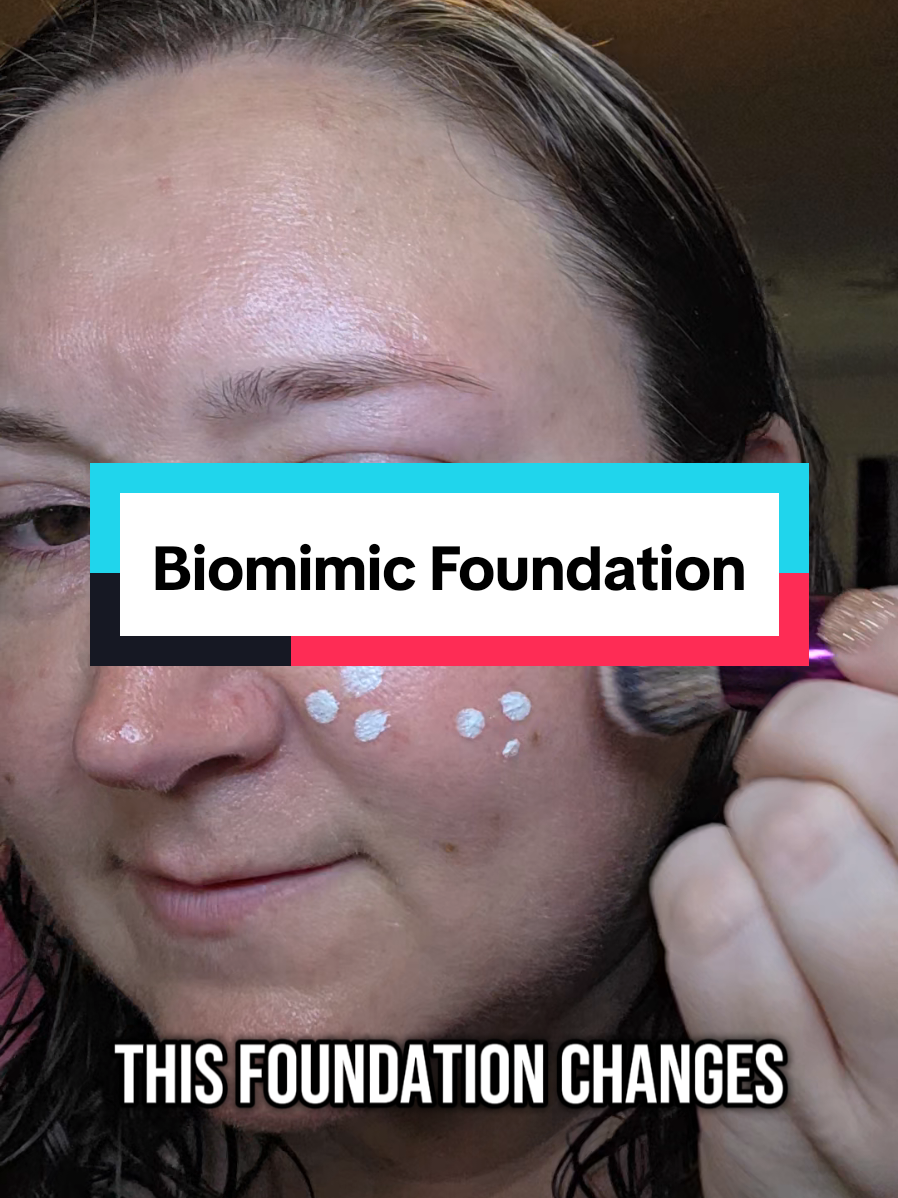 Magic! it is freaking magic foundation! @Forever Bloom Skincare #foundation #foundationhack #foundationreview #tiktokshopsummerturnup 