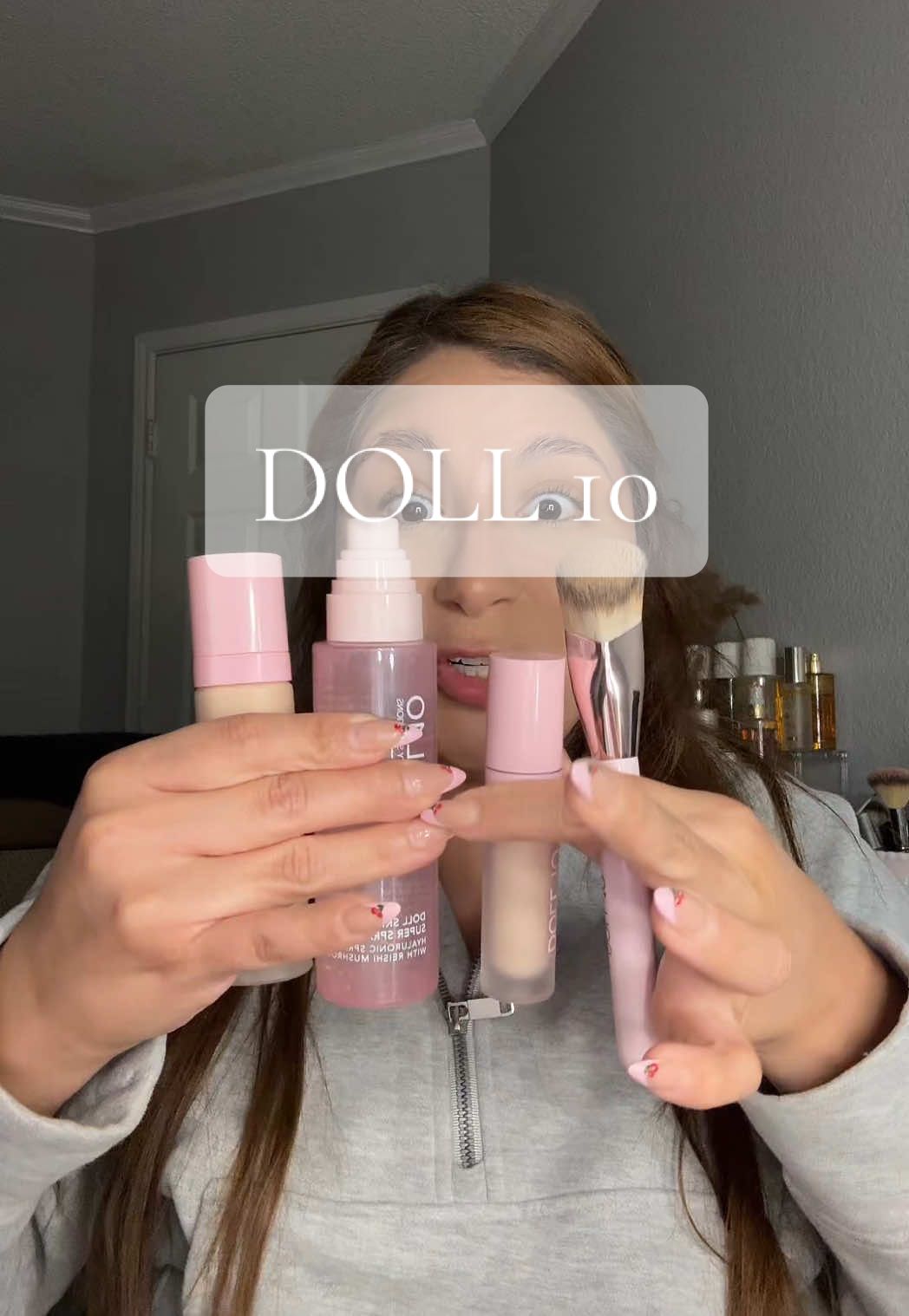 A FULL coverage serum foundation WHAT!!! @Doll 10 Beauty #doll10 #doll10beauty #doll10foundation #thiscoverseverythingfoundation #tiktokshopcreatorpicks