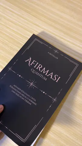 #afirmasipositif #afirmasiquantum #bukuselfhelp #rekomendasibuku 