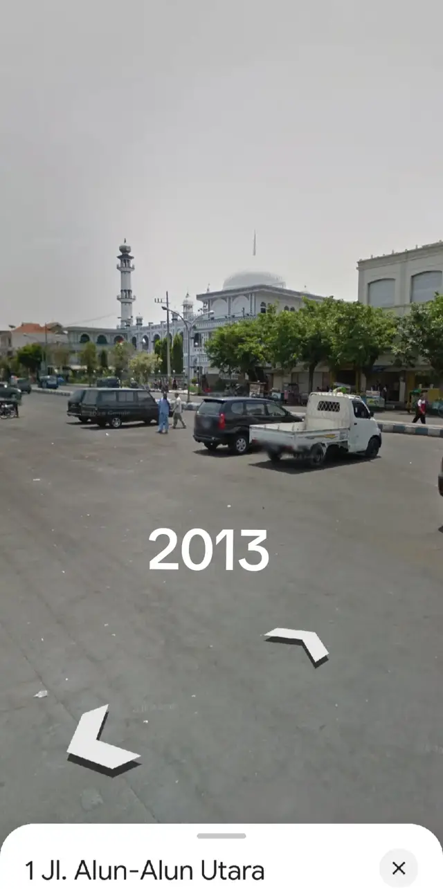 dari tempat yang sama dengan tahun yang berbeda...! #duludansekarang #duluvssekarang #googlestreetview #kotapasuruan #pasuruanjawatimur 