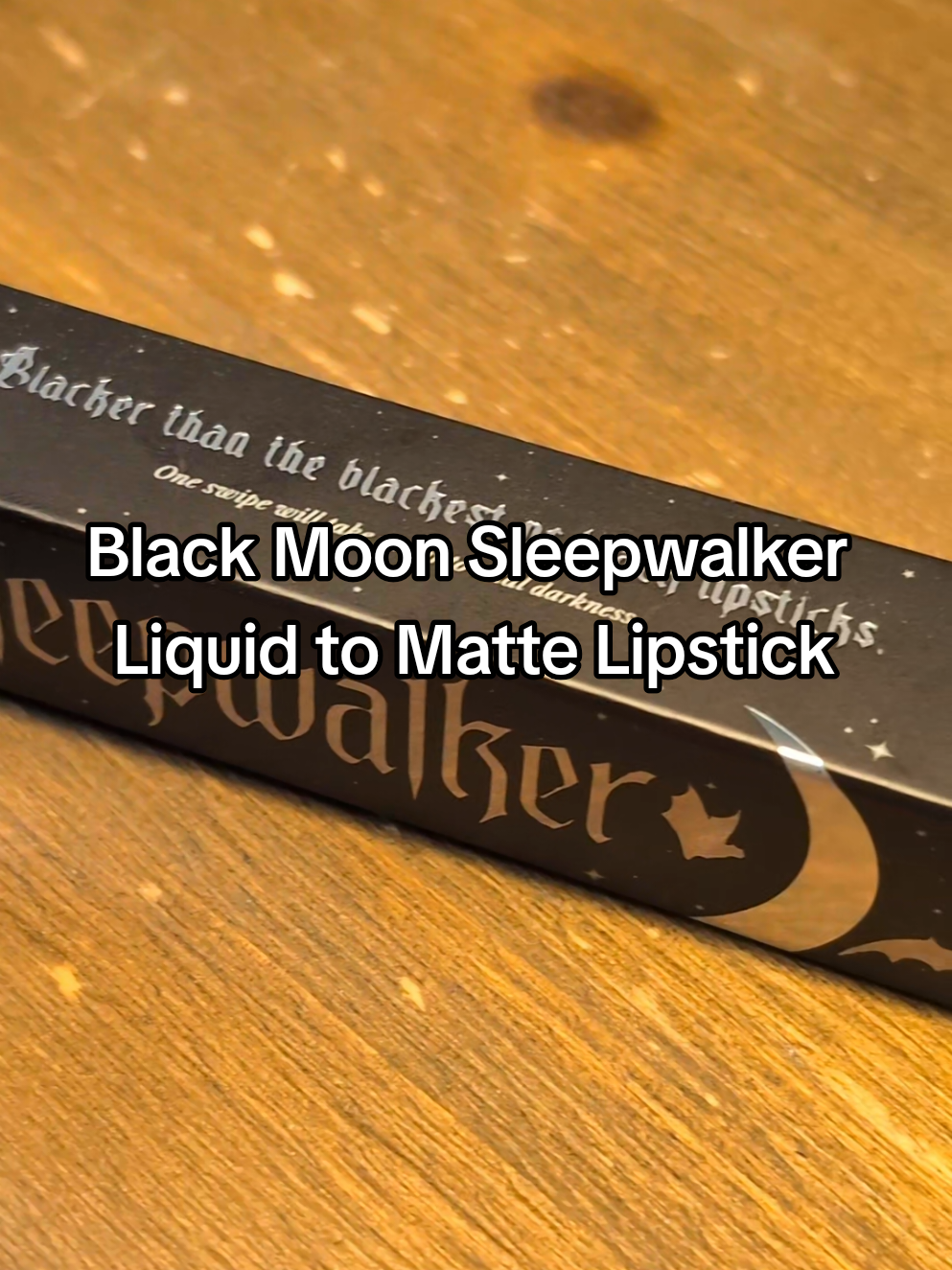 I can't wait to get this on my lips 🖤 #Makeup #lipstick #gothmakeup #blackmooncosmetics 