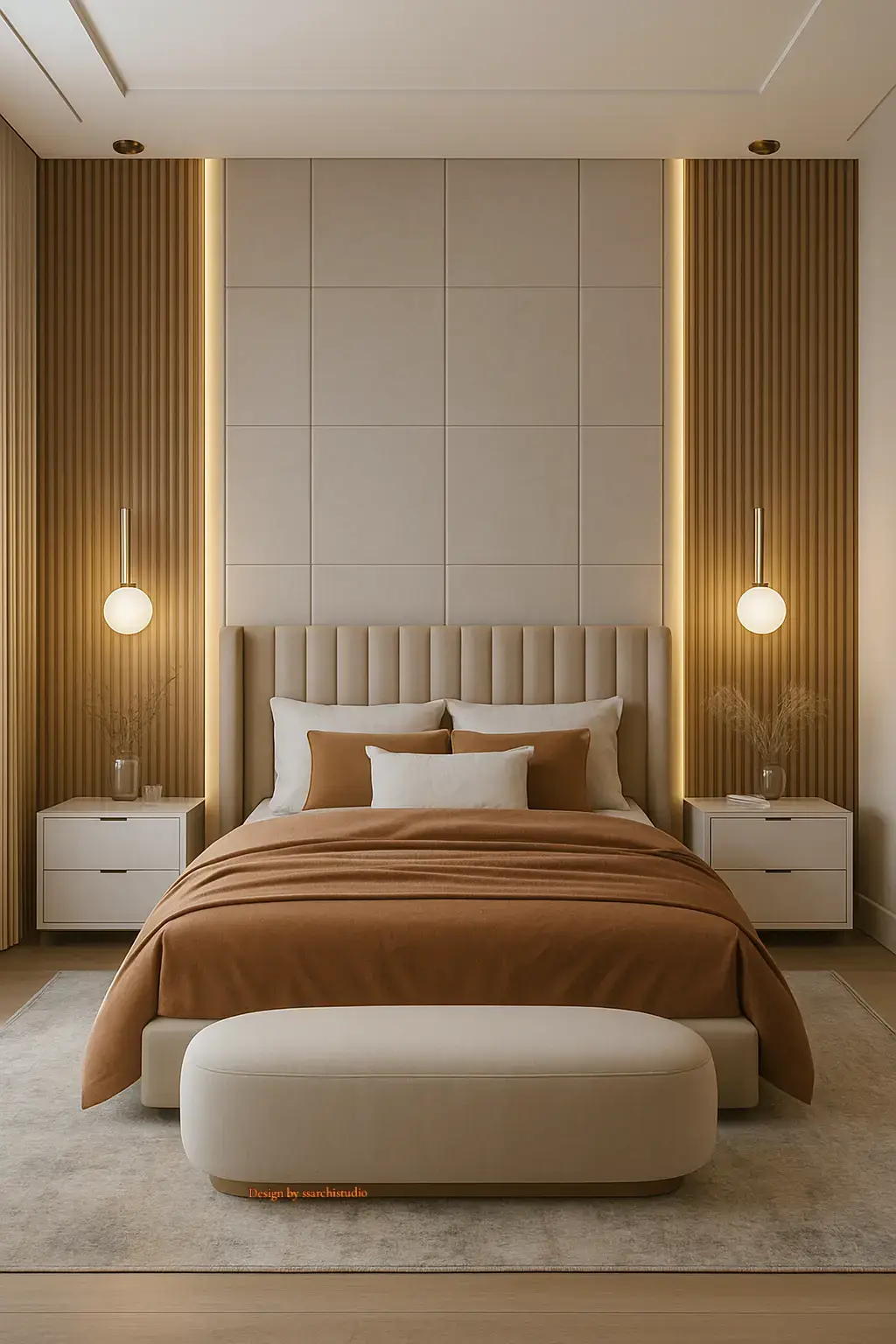 Design by @SSarchistudio! 🛌💎 #DreamBedroomGoals 