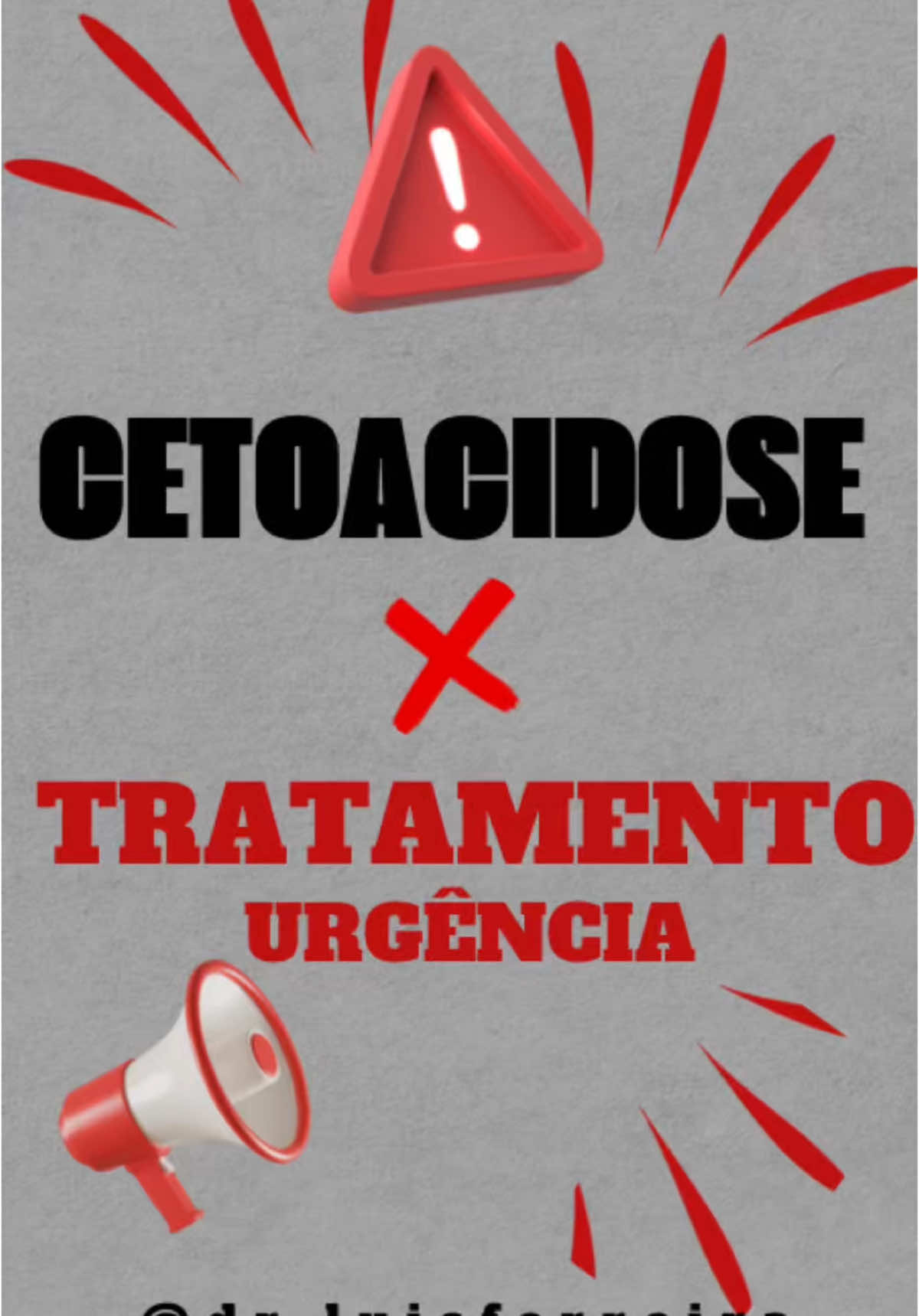 CETOACIDOSE DIABÉTICA: tratamento inicial #diabetes #urgencias #uti #medicina 