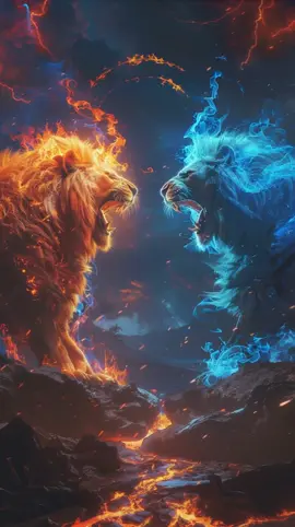 #ai #aicontent #aiart #livewallpaper #majestic #lion #universe #rivals