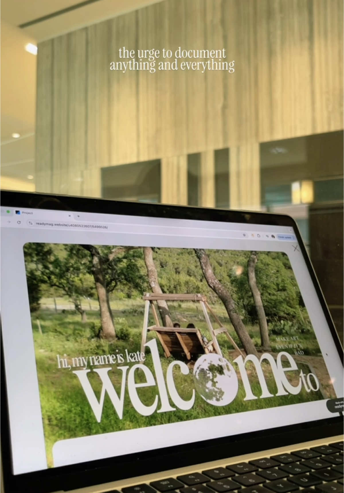 got into web design 😋😋😋 link: tinyurl.com/katesmindmap (only available on desktop at the moment) #design #readymag #passionproject 