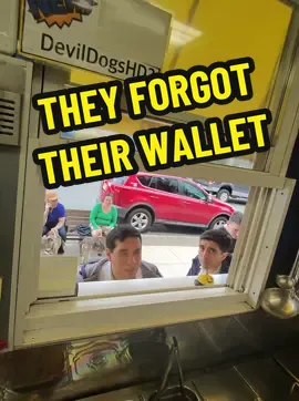 The brothers stop by occasionally for free hotdogs.  I joked around about an IOU and he wrote one for me.   #sabrett #hotdog #freehotdog #SmallBusiness 