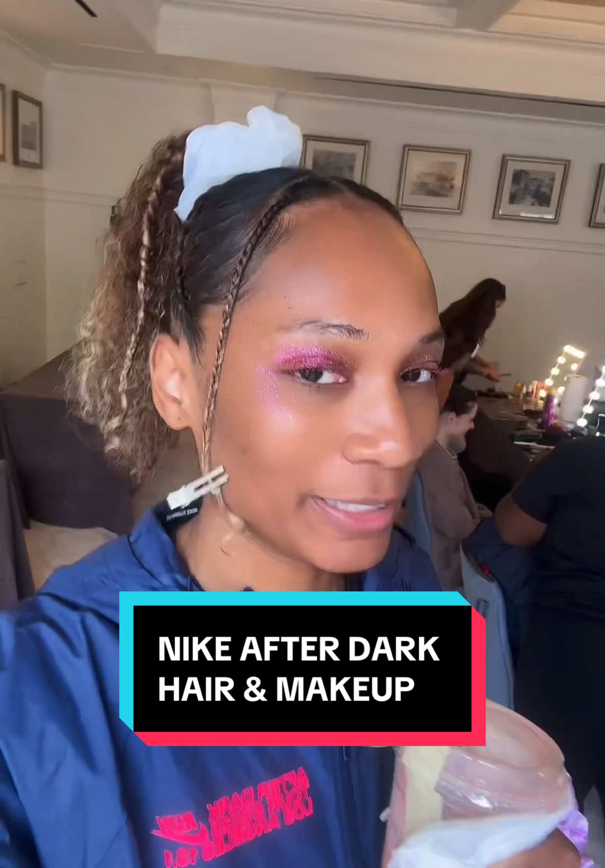 Going into the Nike After Dark Tour not in the best physical health but in the highest spirits. 13.1 let’s get it! #nikeafterdarktour #nikeafterdark #nikerunning #runner 