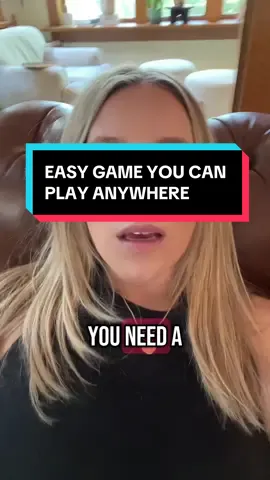 Easy game you can whip out anywhere. #babysittinghack #parentinghack #activitiesforkids #freeactivities 