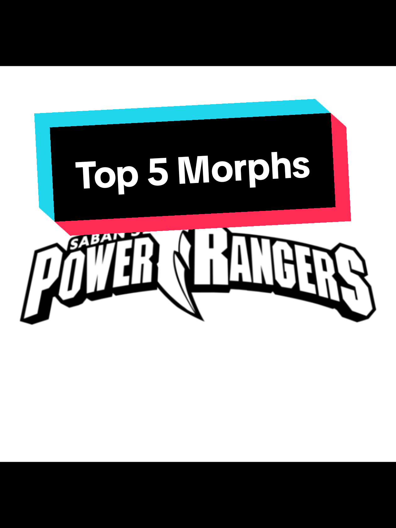 Yall gon hate me for dis, BUT I DON'T CARE IT'S MY LIST! #powerrangers #itsmorphintime #mmpr #mightymorphinpowerrangers #powerrangerssamurai #dinothunder #fyp 