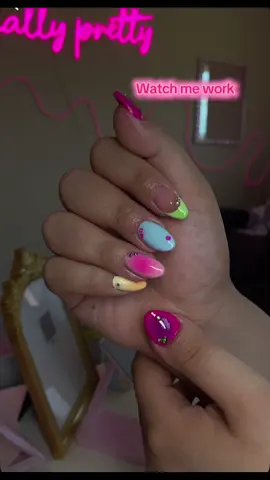 😌 #fypシ #fyp #GlossyNailCo #661nails #bakersfieldnails #explore #nailtechtiktok #nails #nailtech #nailswarovski #nailtutorials #airbrushnails #airbrush 