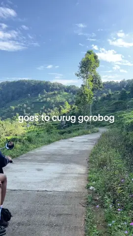 curug yang ga ada tracking sama sekali, kalo mau sepi pagi pagi bgt gais #sumedang #curuggorobog #sumedangpride 