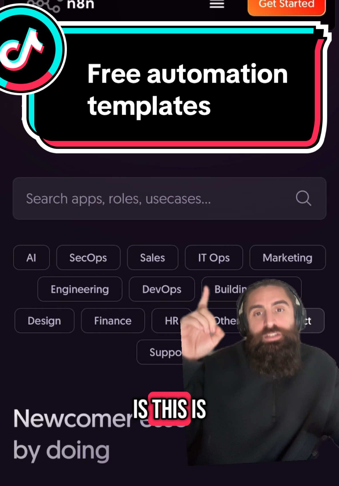 🚀 Free automation goldmine: the n8n workflow library Thousands of pre-built automations you can plug & play 💡 No coding. No fluff. Just free power. 🔗 Link in bio to explore it 👇 #n8n #AutomationTools #AITools #NoCode #ProductivityHacks #chatgpt 