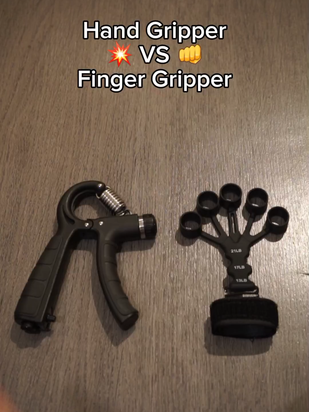 Hand Gripper VS Finger Gripper 💢🤔 #gripstrength #veins #armwrestling #forearms #handgripper 
