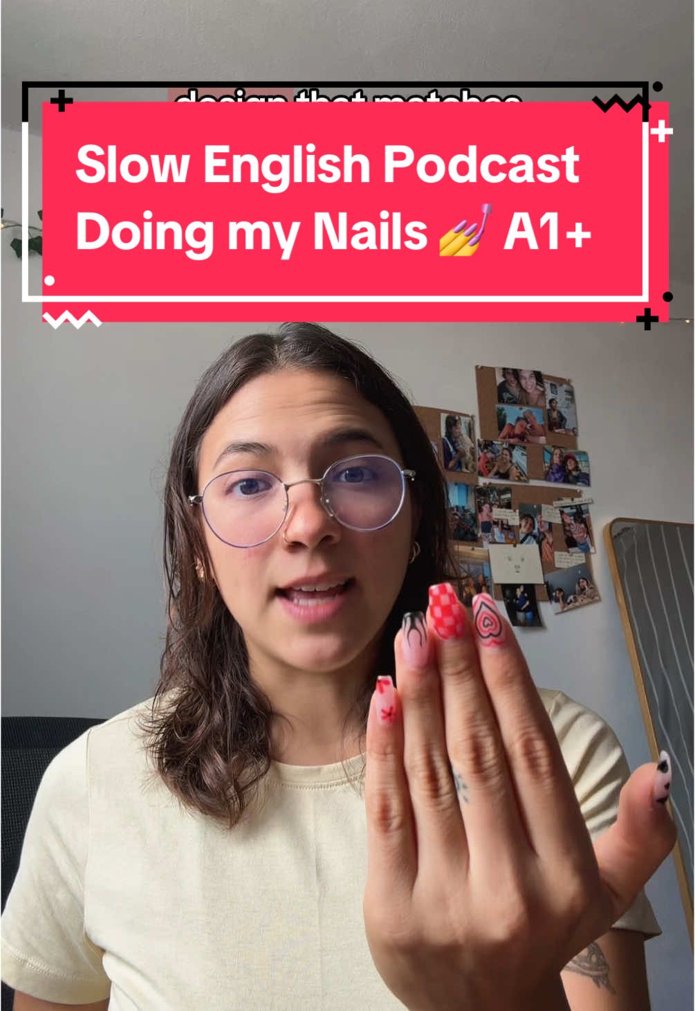 Got my nails done! 💅 for A1 English Beginner Listeners Practice your English listening with my Slow English Podcast 🎙️  #slowenglishpodcast #misshoney #maestramiel #englishteacher #englishlistening 