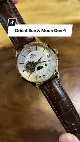Mở hộp siêu phẩm Orient Sun & Moon Gen 4 thiết kế được đánh giá là đẹp nhất dòng Sun Moon ✨ #donghochinhhang #donghonam #donghoco 