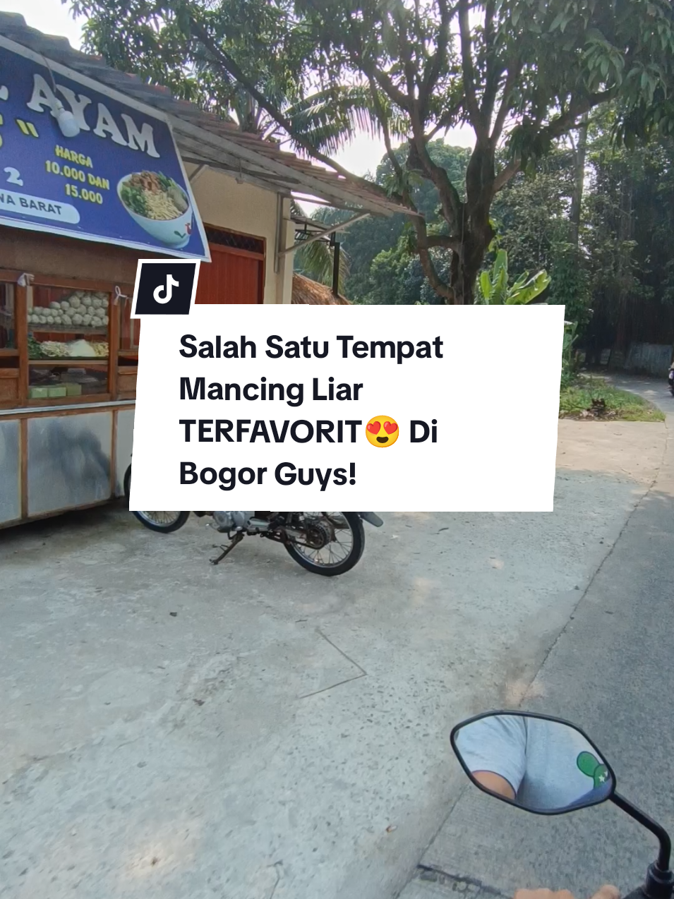 salah satu spot mancing liar idamanku di Bogor..  Ya di situ Tonjong!  tempat nya nyaman dan asri.   pengalaman mancing gw jd lebih berwarna setelah mancing disini..  #mancingmaniaindonesia #tokopancingmurah #empang #umpanpancing #mancingdanau #angler #hobimancing #joranpancing #sorotan #reel #mancinglagi #mancingbogor #mancingmania #angler #fishing 