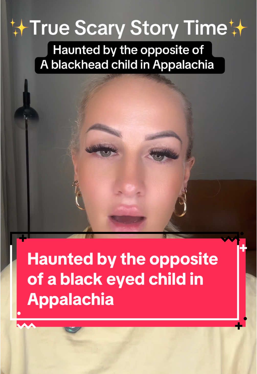 Appalachia & the opposite of black eyed children… 😰 #spookystories #paranormal #blackeyedchildren #horrortiktok #scarystory 