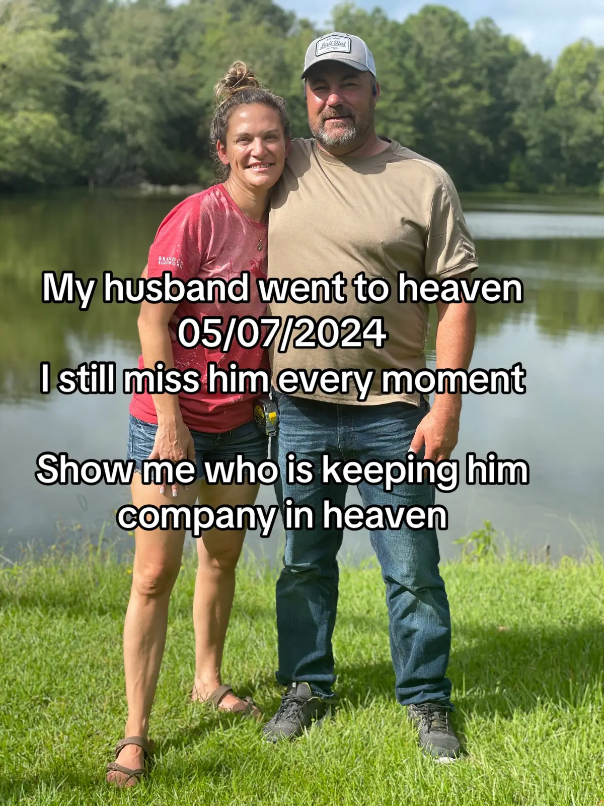 I saw this type of post today and didn’t realize it was a trend. I thought to myself that every time I see a post like this, I’m gonna cry. I’ve cried a lot today at all of these.  Who knew my life would include something so horrible as losing my husband to cancer-that our kids would lose their dad.  Daily I am lost without Bob.  We spent so much time together that much of the time I don’t know what to do with myself.  I know Bob would be proud of me for how I handled the last year even though sometimes I wondered if I would make it.     I can hear him tell me often, babe it’s going to be okay.  I know he would want me to carry on so that is what I have done.  Love you sweet hubs  #griefjourney #cancersucks 
